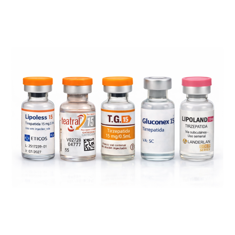TIRZE KIT BLEND 5.0 - 5 VIAL