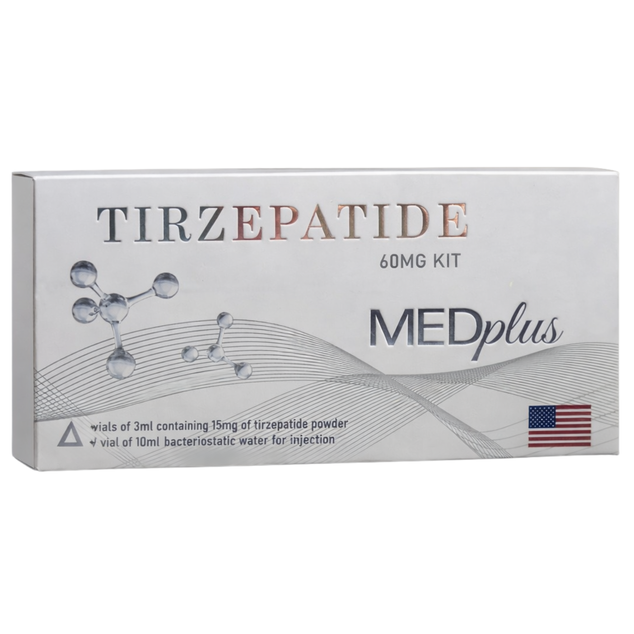 TIRZE MEDPLUS 15MG PÓ - 4 VIAL