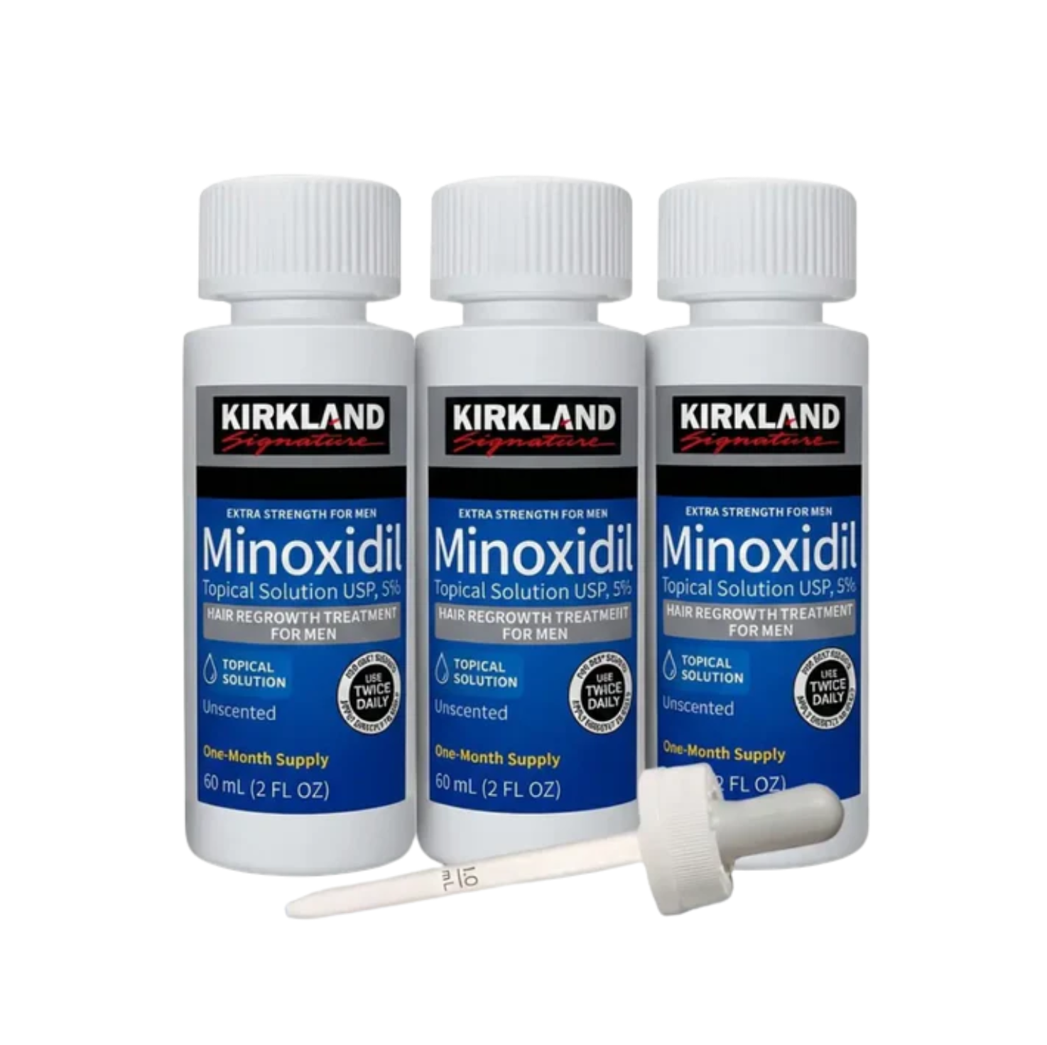 KIRKLAND MINOXIDIL 5% - 3 FRASCOS