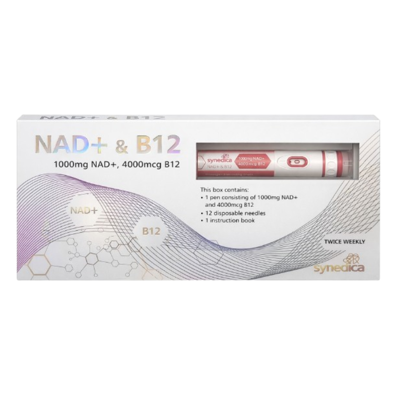 CANETA NAD+ & B12 - SYNEDICA