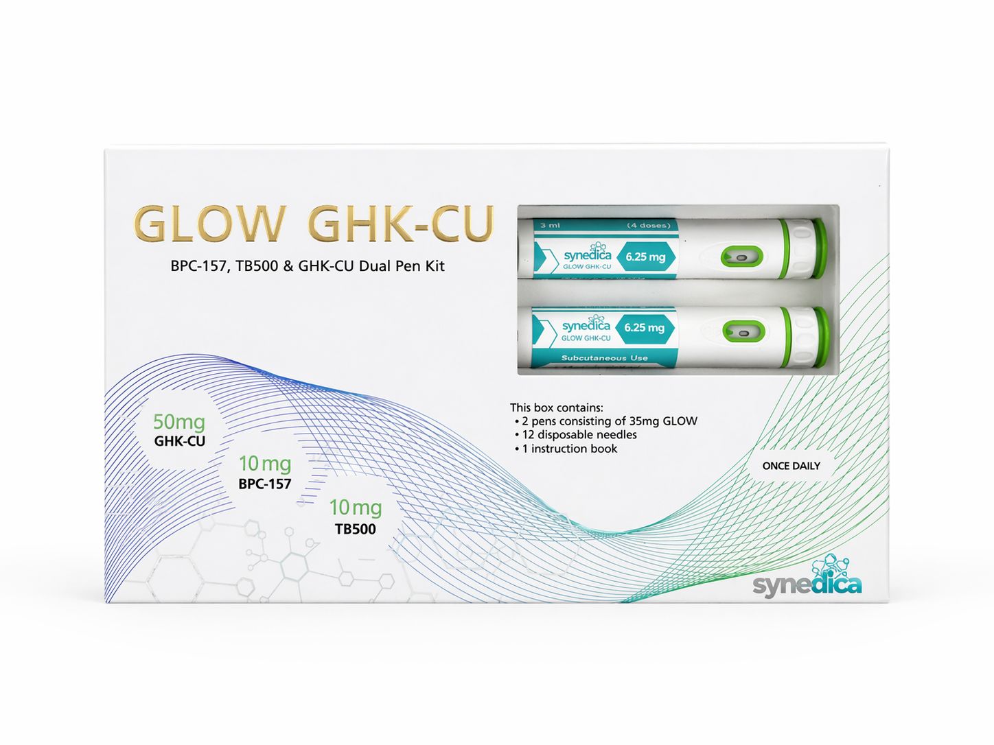 CANETA GLOW GHK-CU - SYNEDICA