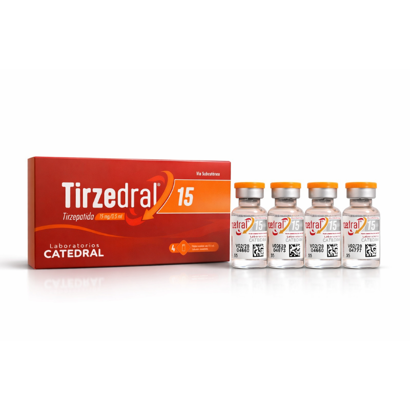 TIRZE TIRZEDRAL 15MG - 4 VIAL