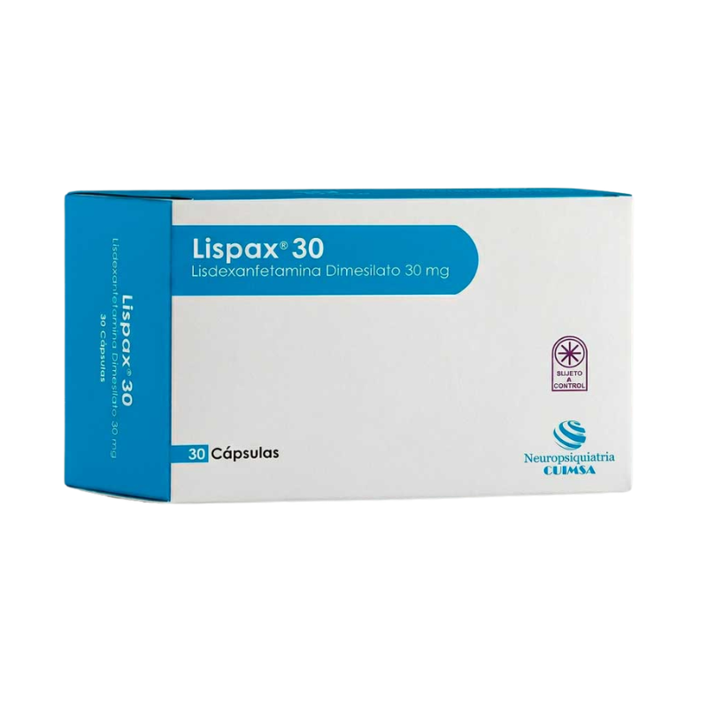 LIXPAX 30 (Venvanse) - QUIMFA