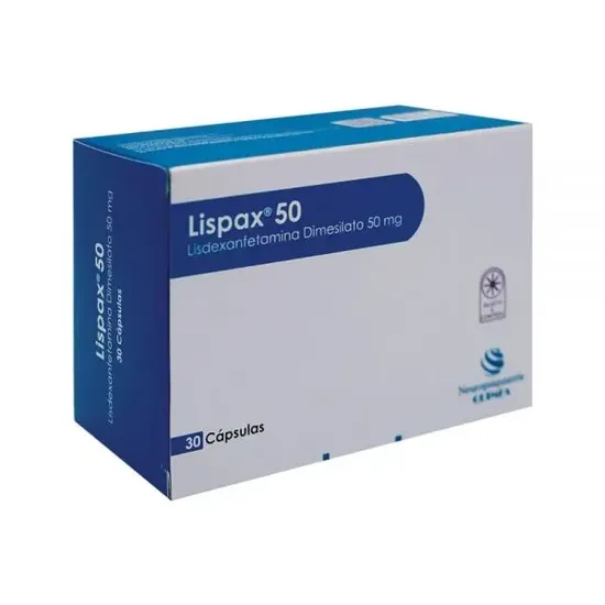 LIXPAX 50 (Venvanse) - QUIMFA