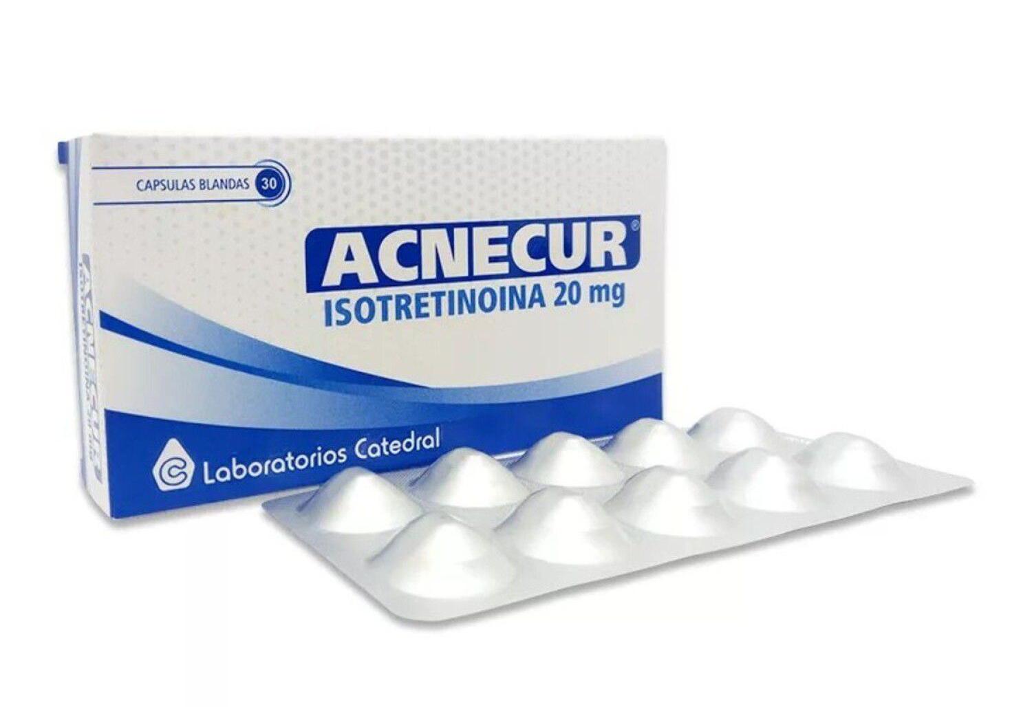 Acnecur (Roacutan) 20mg - catedral